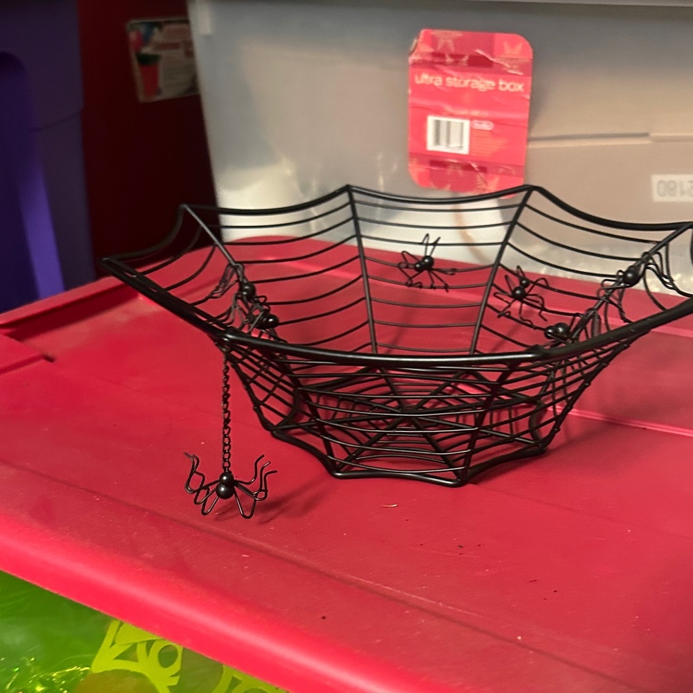 Target Black Spider Web Bowl